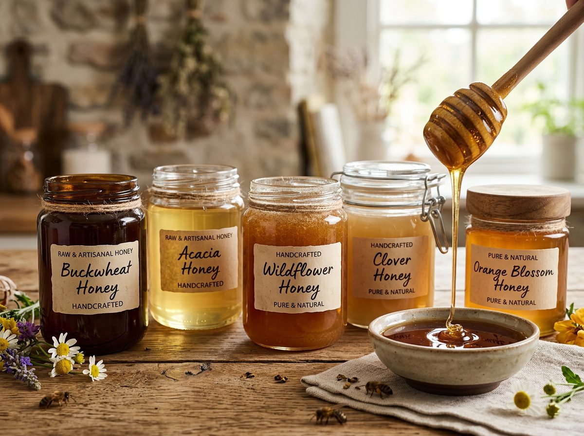 Popular Types of Honey and How to Use Them in Desserts