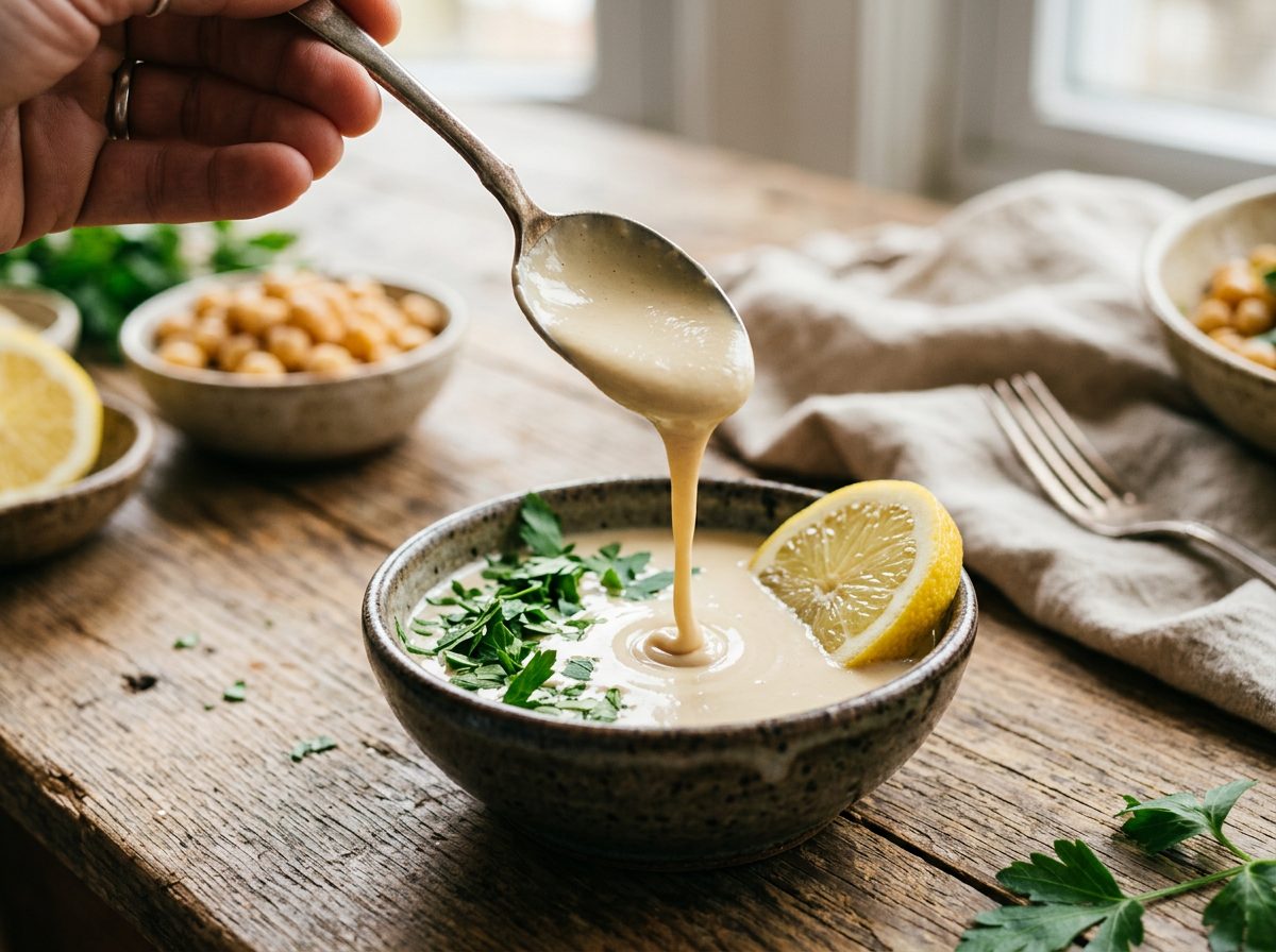 How to Make Classic Tahini Sauce in 5 Minutes