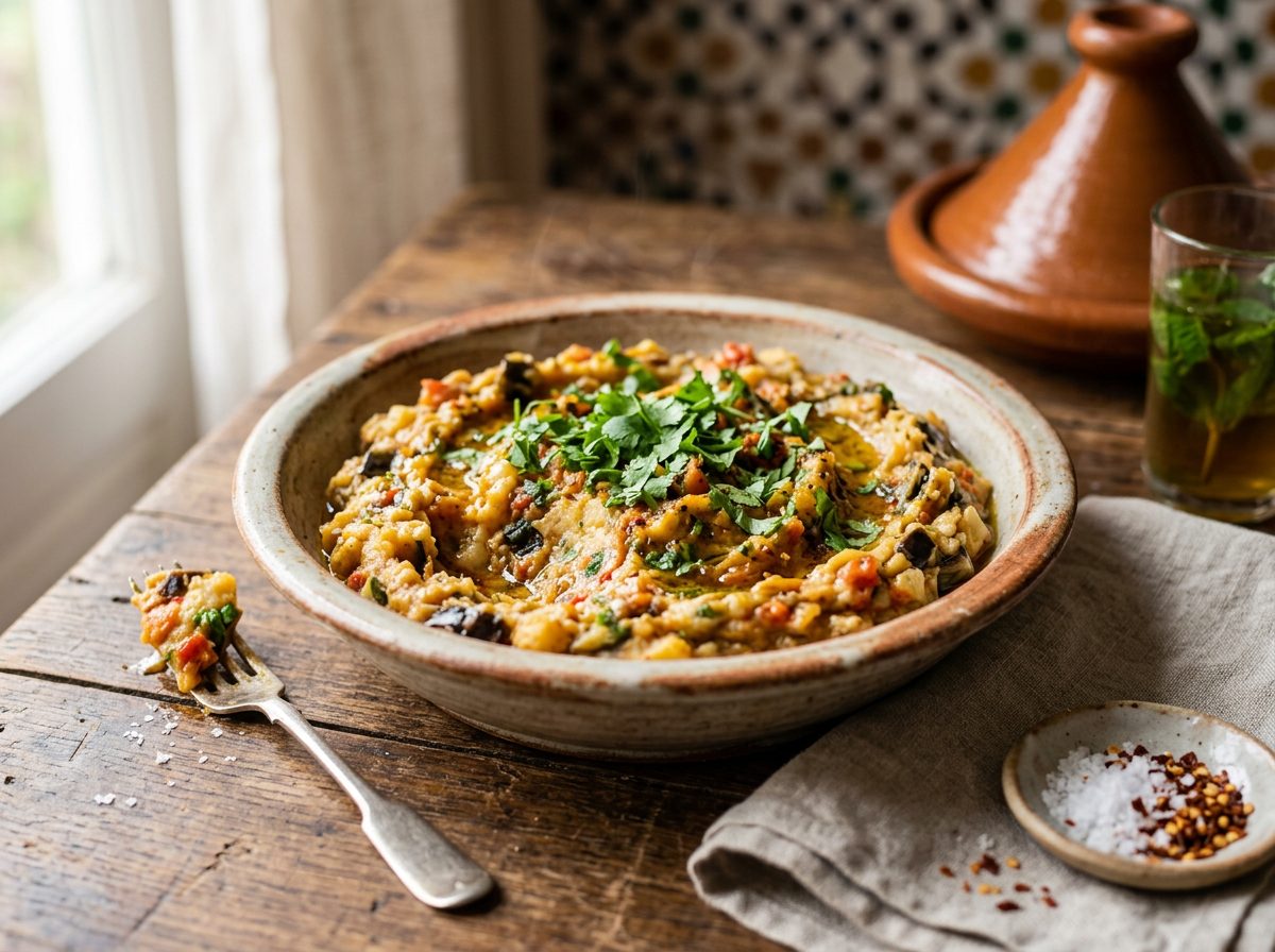 زعطوط مغربي بالبطاطس