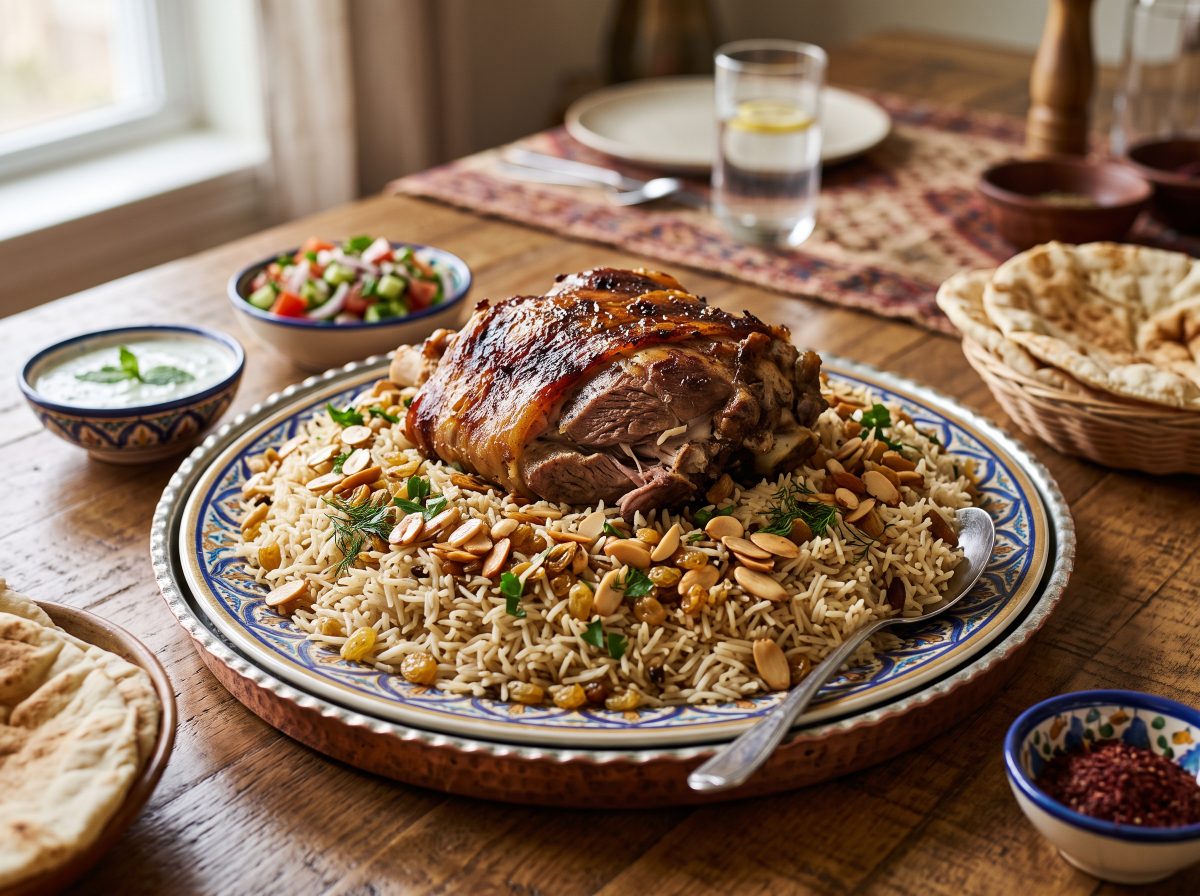 قوزي عراقي بالأرز
