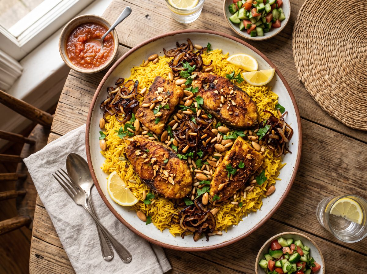 صيادية يمنية بالسمك