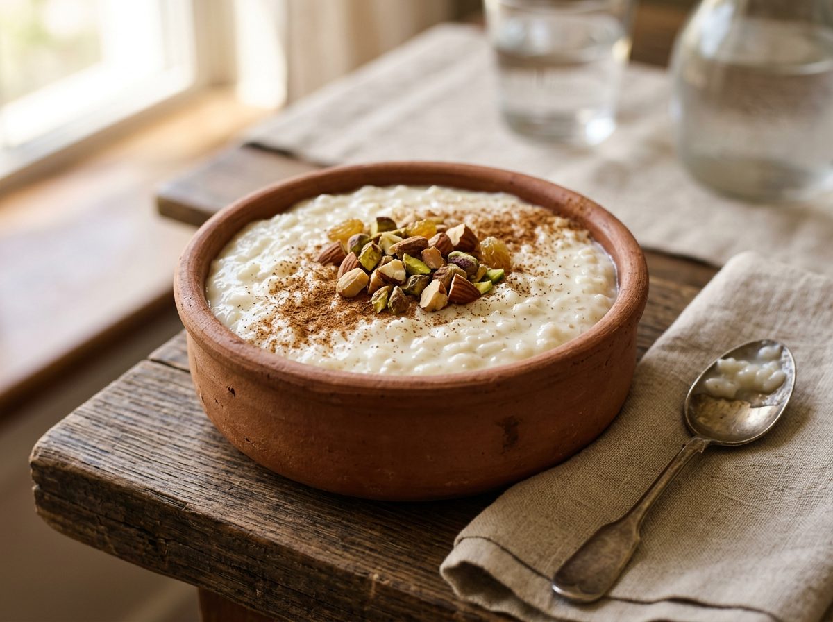 أرز باللبن كلاسيكي